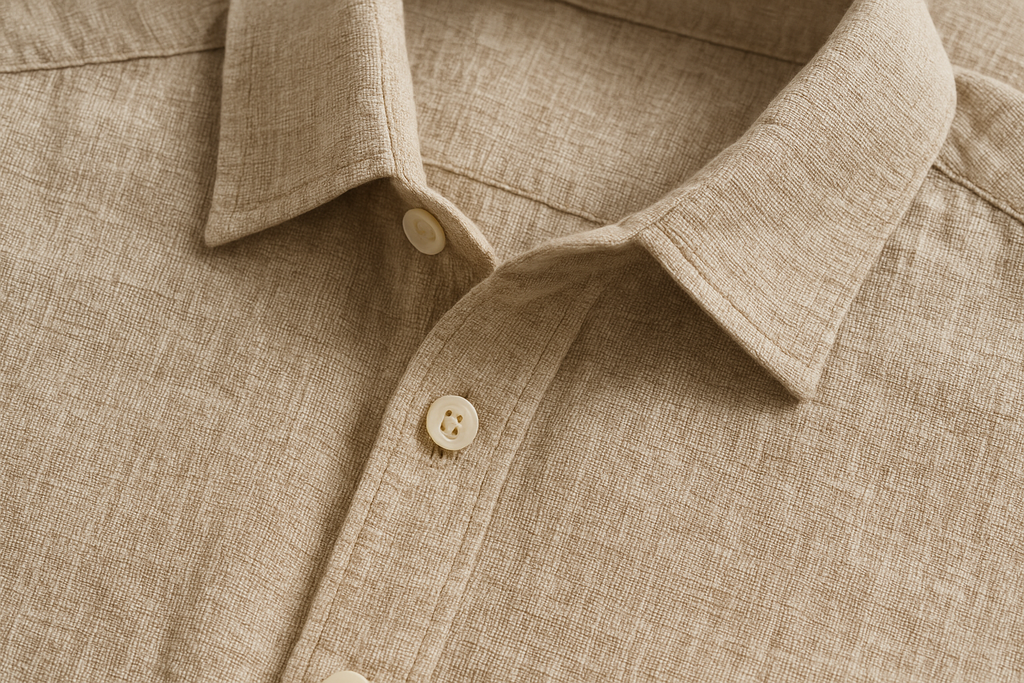 Casual Linen Shirt - Detail