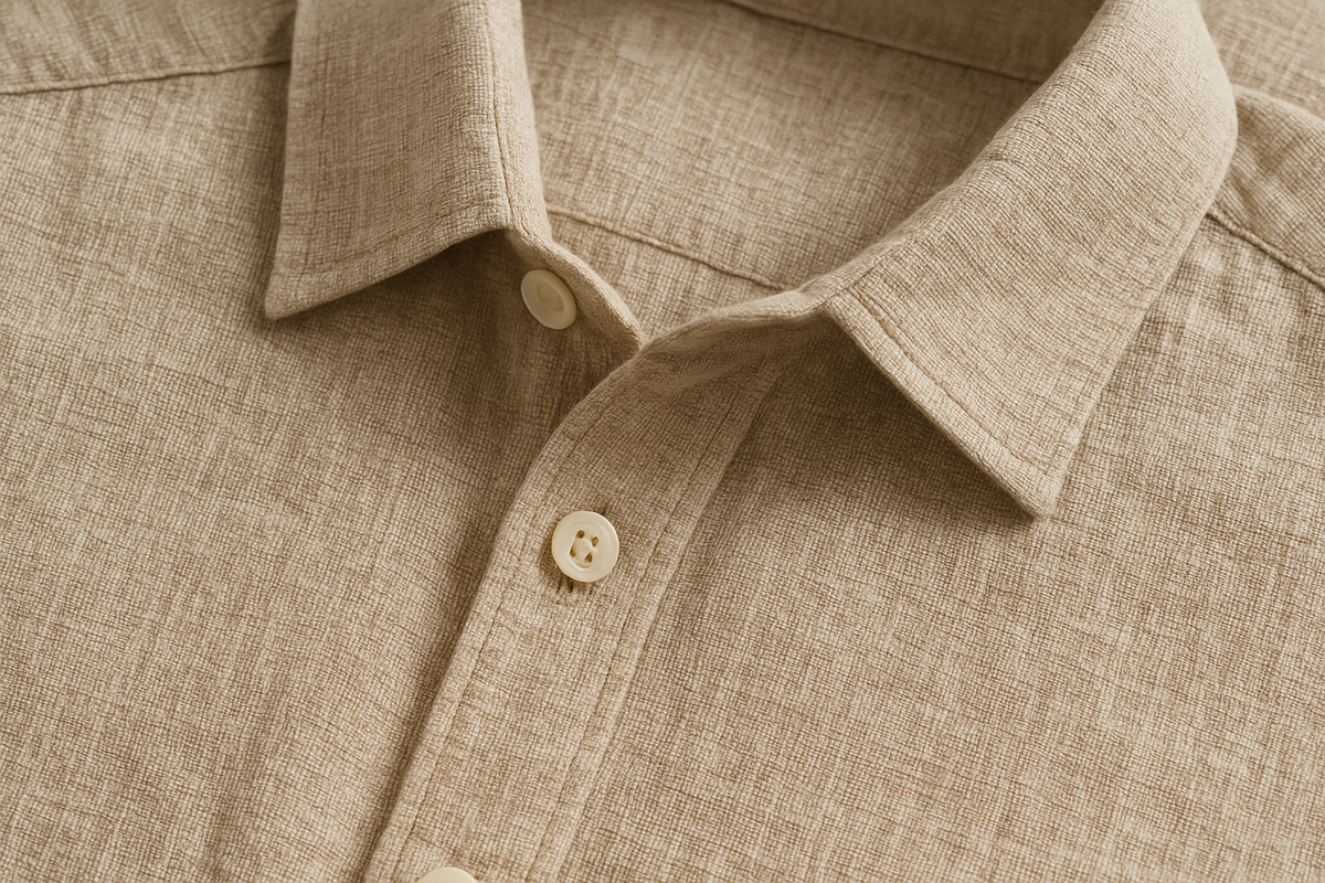 Casual Linen Shirt - Detail