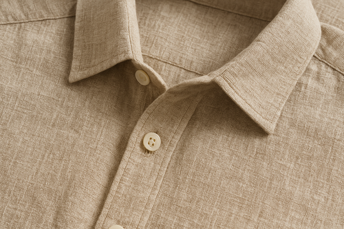 Casual Linen Shirt - Detail