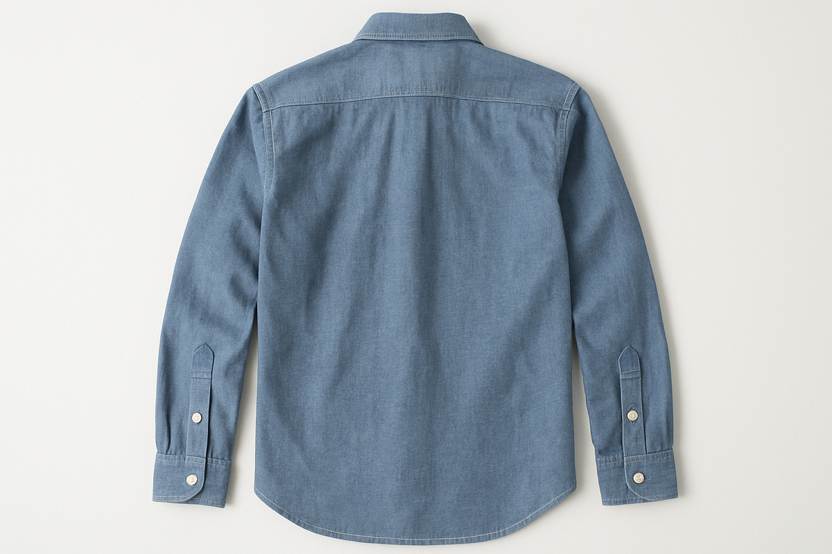 Classic Chambray Shirt - Back