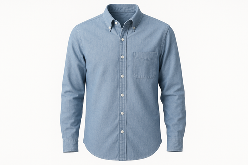 Classic Chambray Shirt - Front
